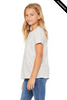 Clearance - 3413Y BELLA + CANVAS Youth Triblend Tee | White Fleck Triblend