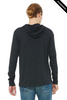 Clearance - Bella+Canvas 3512 Unisex Jersey Hoodie | Charcoal Black Triblend