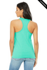Clearance - Bella+Canvas 6008 Women's Jersey Racerback Tank Top | Teal