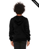 Clearance - Bella + Canvas 3719Y  Youth Sponge Fleece Pullover Hooded Sweatshirt | Black