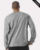 Clearance - BELLA + CANVAS 4651 7.5 oz Heavyweight Long Sleeve Tee | Athletic Heather