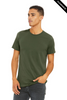 Clearance - Bella+Canvas 3001 Unisex Jersey Short Sleeve Tee | Military Green