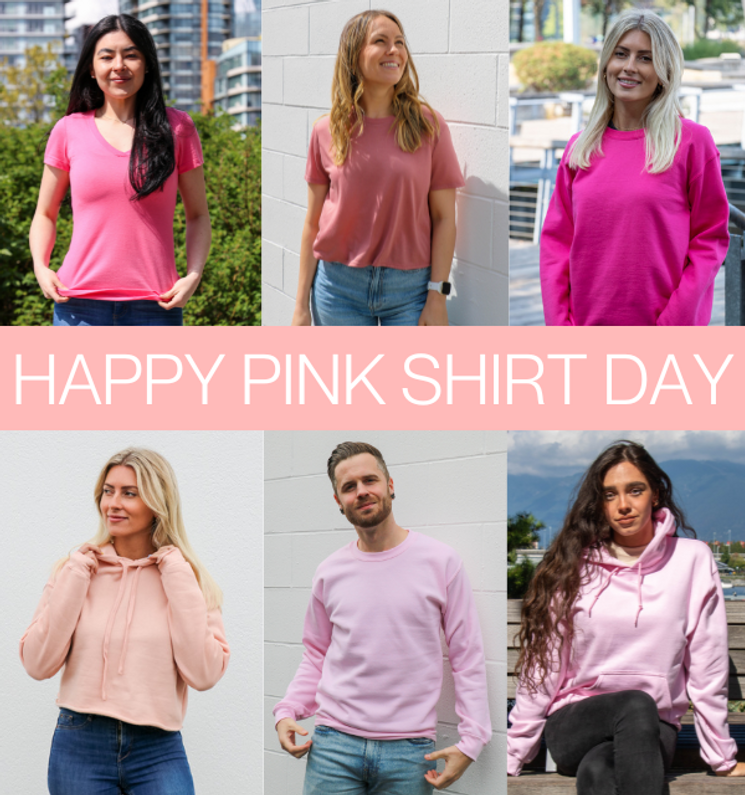 Happy Pink Shirt Day