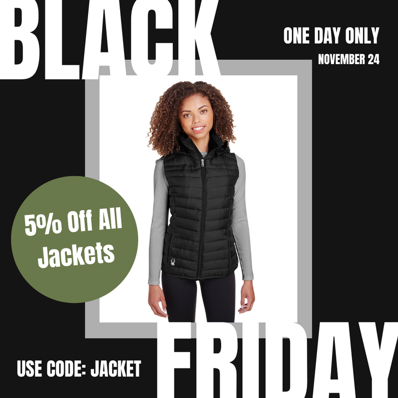 5% Off All Outerwear!