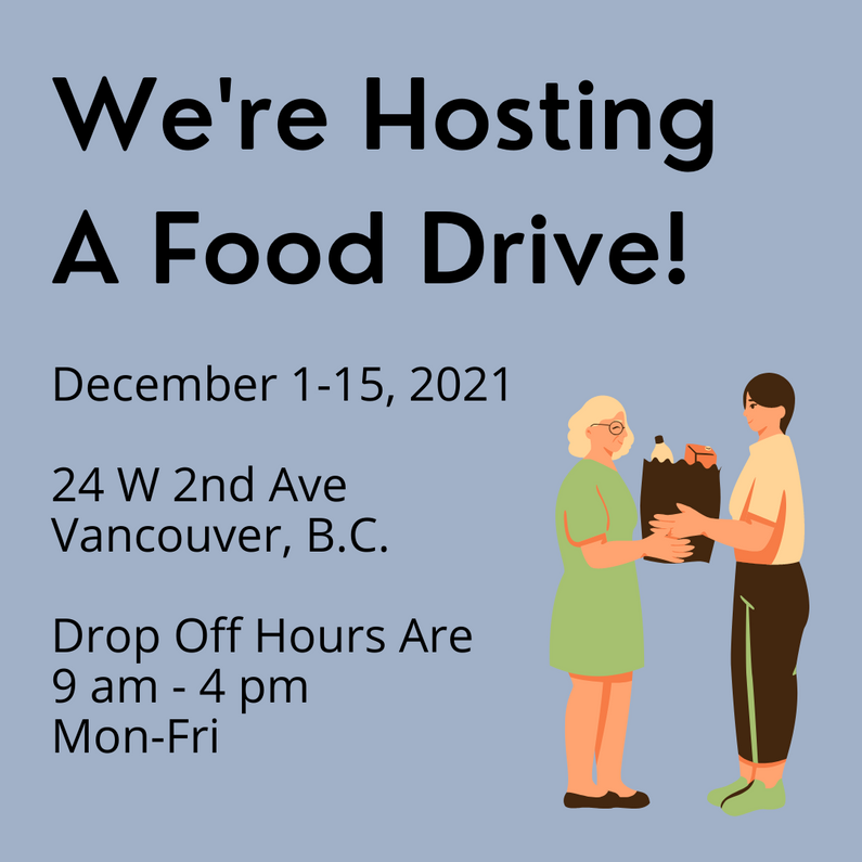 We're Hosting a Food Drive!