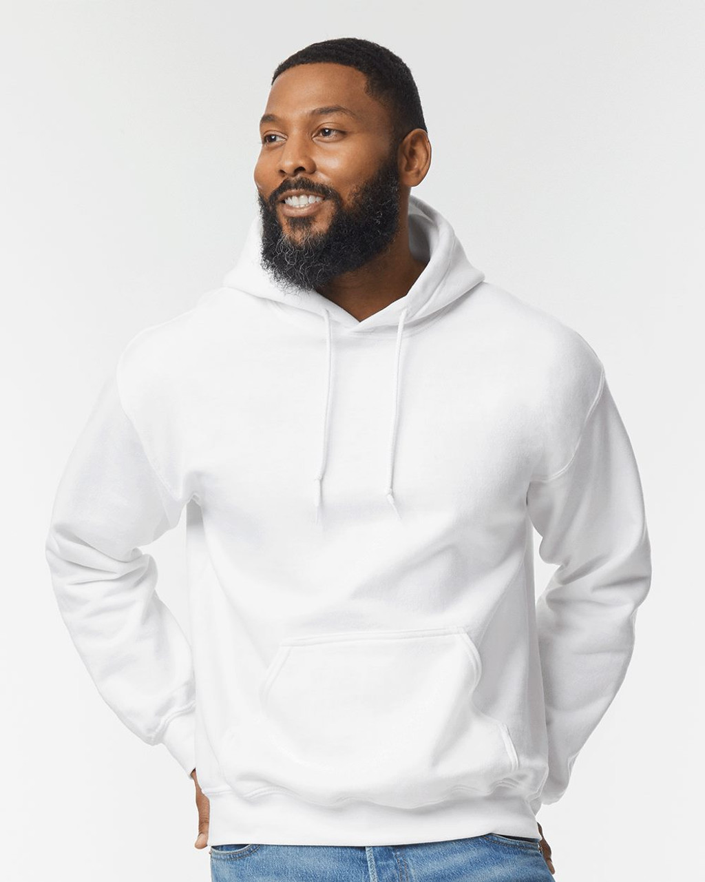 Gildan G125 DryBlend Hooded Sweatshirt - BlankClothing.ca