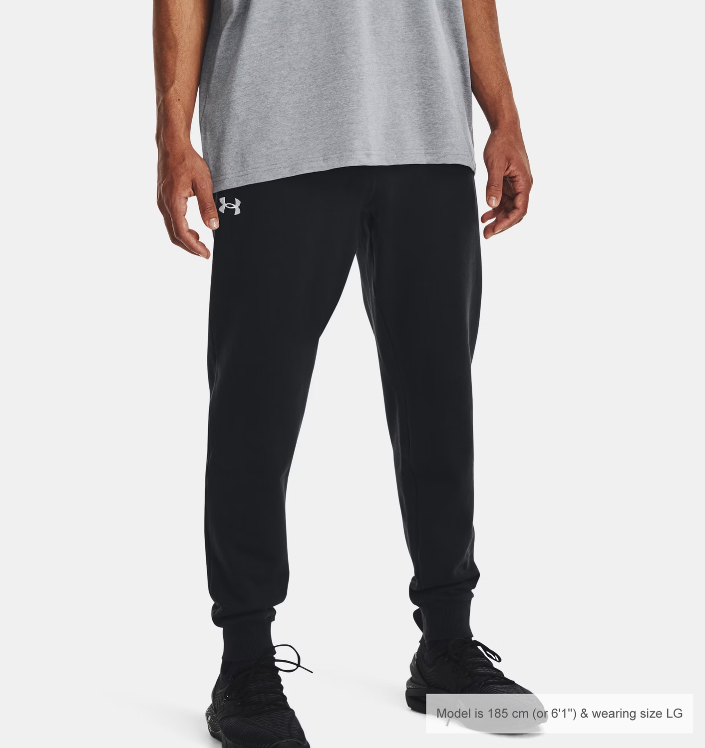 Men's ua rival fleece fitted joggers discount