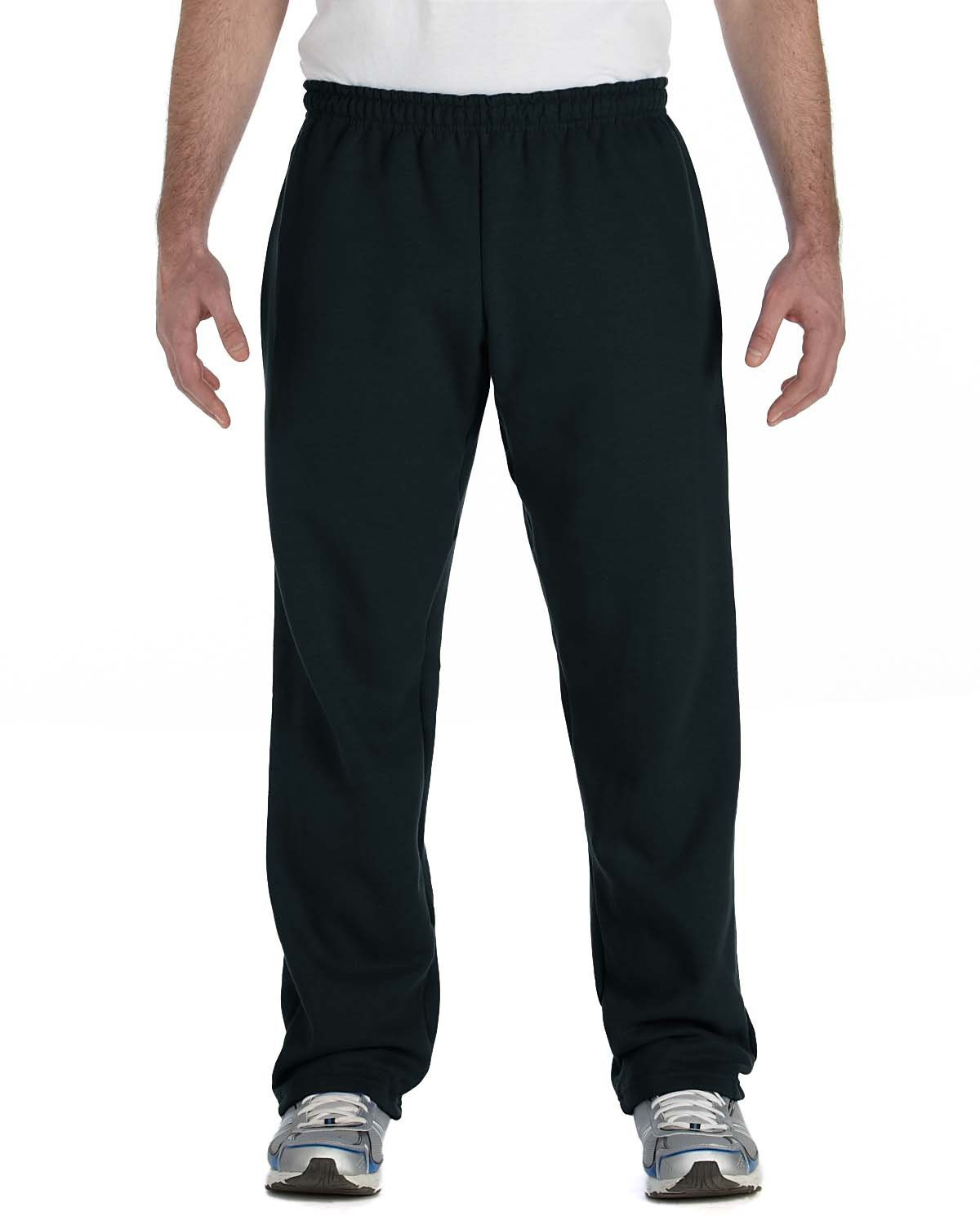 Sweatpants sales open bottom