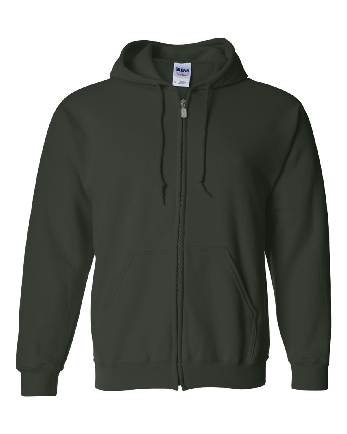 Gildan G186 Heavy Blend 8 oz. 50 50 Full Zip Hooded Sweatshirt