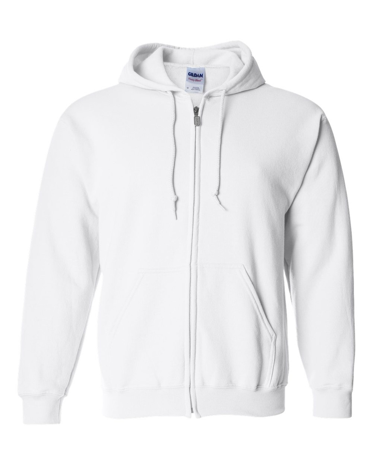 Gildan G186 Heavy Blend™ 8 oz., 50/50 Full-Zip Hooded Sweatshirt