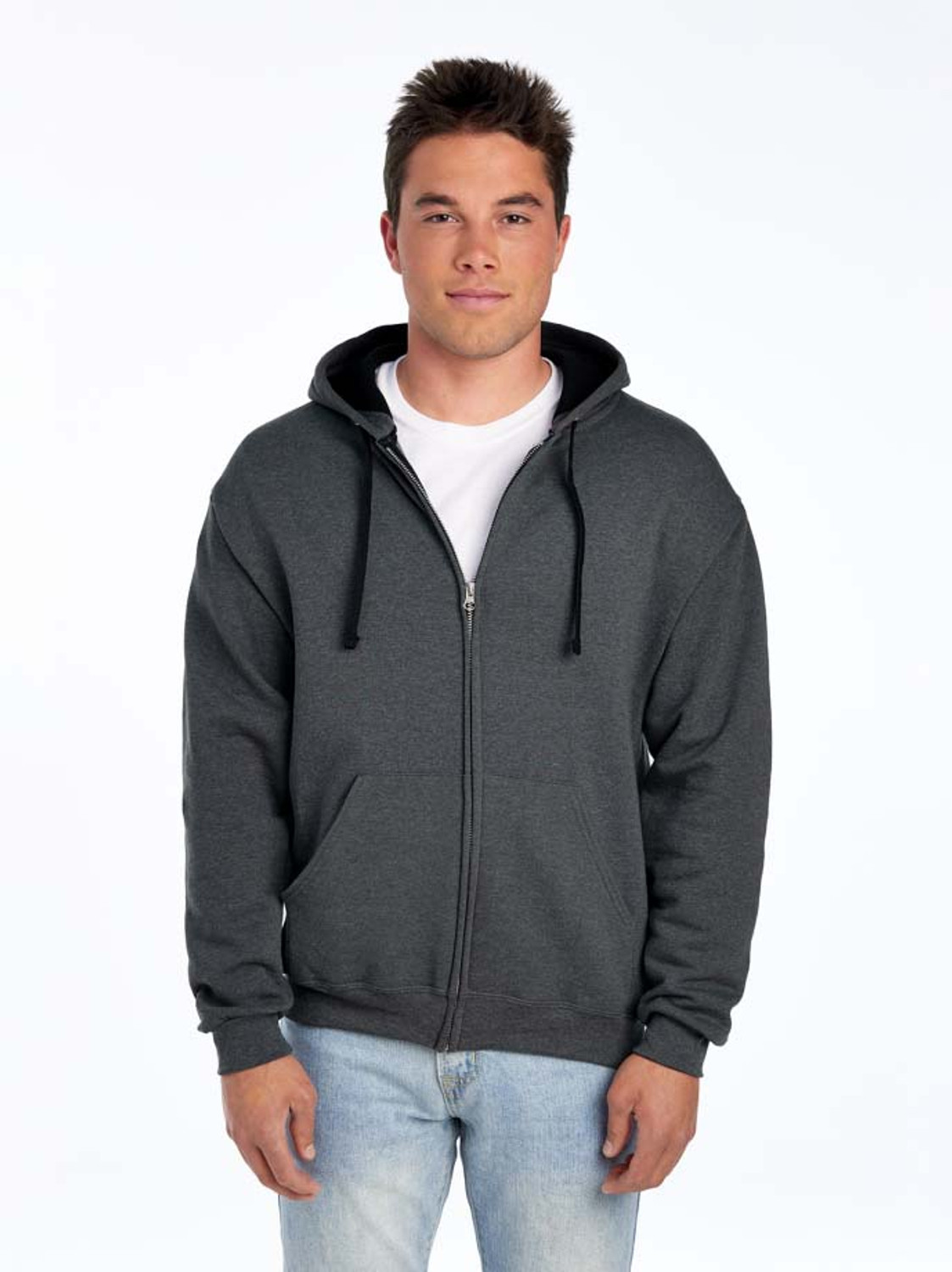 Fruit of the Loom SF73R Softspun Full-Zip Hooded Sweatshirt