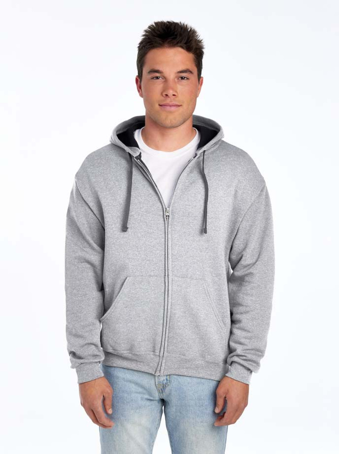 Fruit of the Loom SF73R Softspun Full-Zip Hooded Sweatshirt