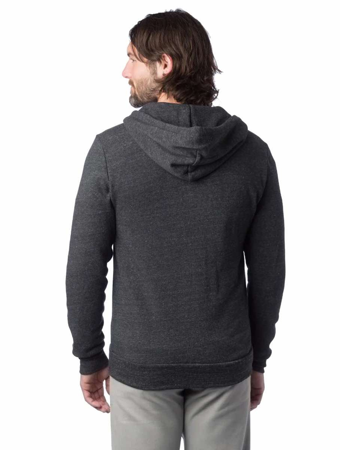 Alternative Apparel AA9590 Unisex Rocky Eco-Fleece Zip Hoodie