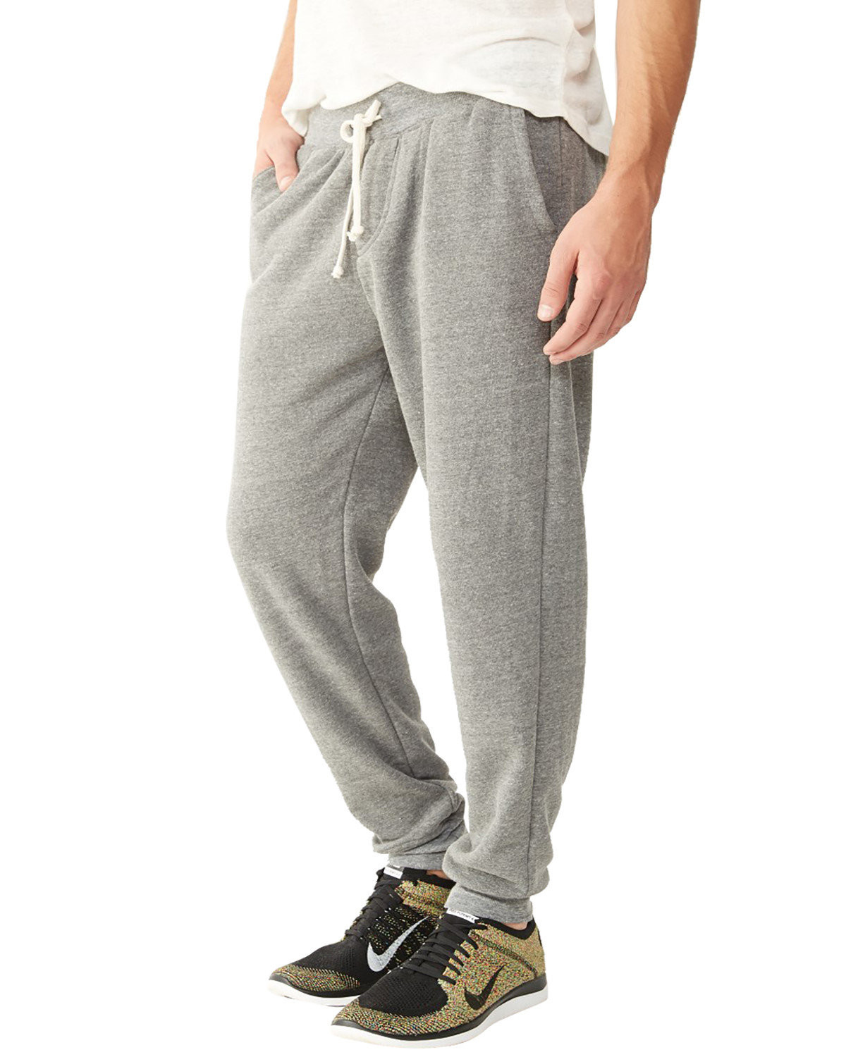 Premium Closed-Bottom Sweatpants with Pockets – Heat Transfer