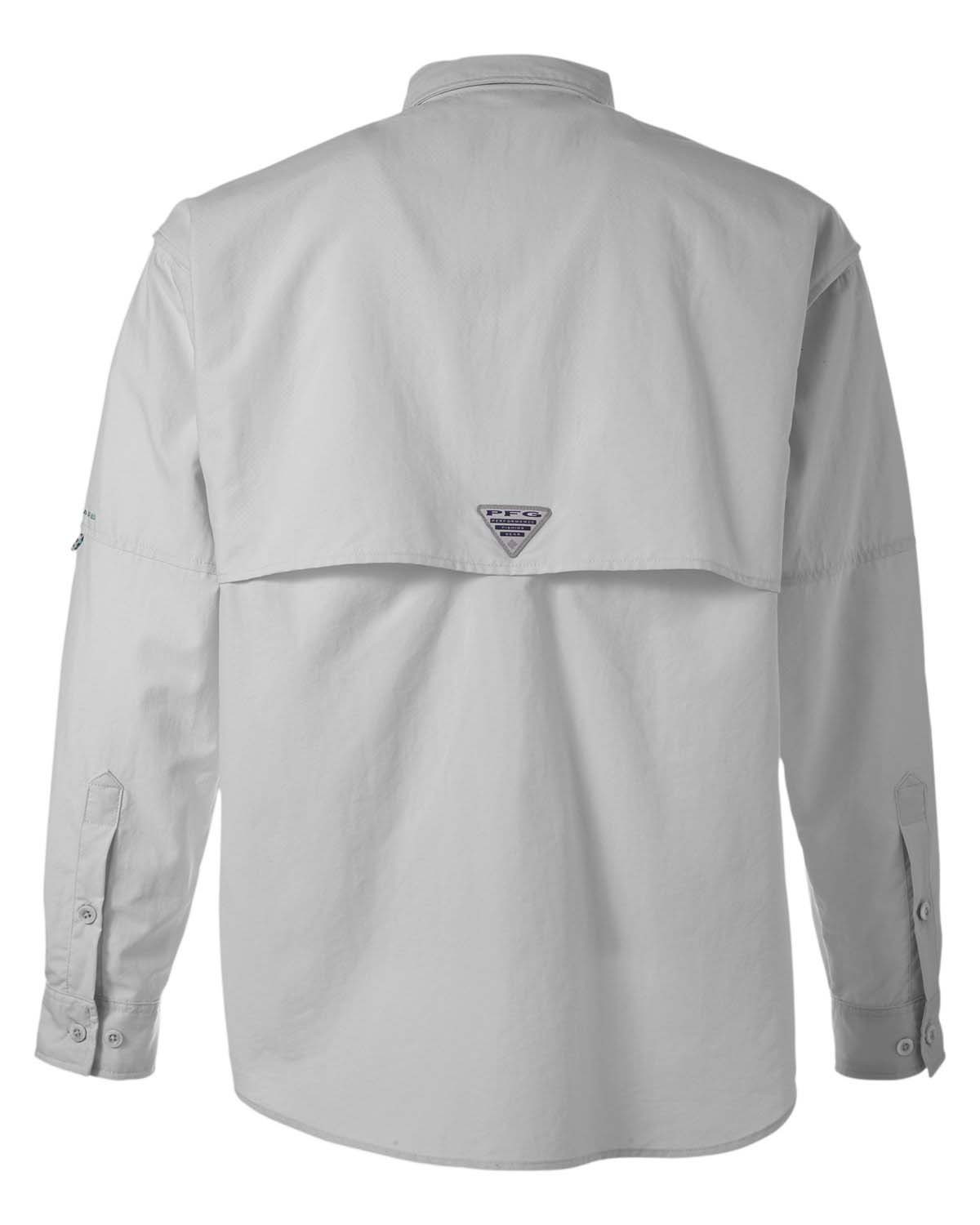 Columbia Men's Cool Grey Bahama II Long Sleeve Shirt