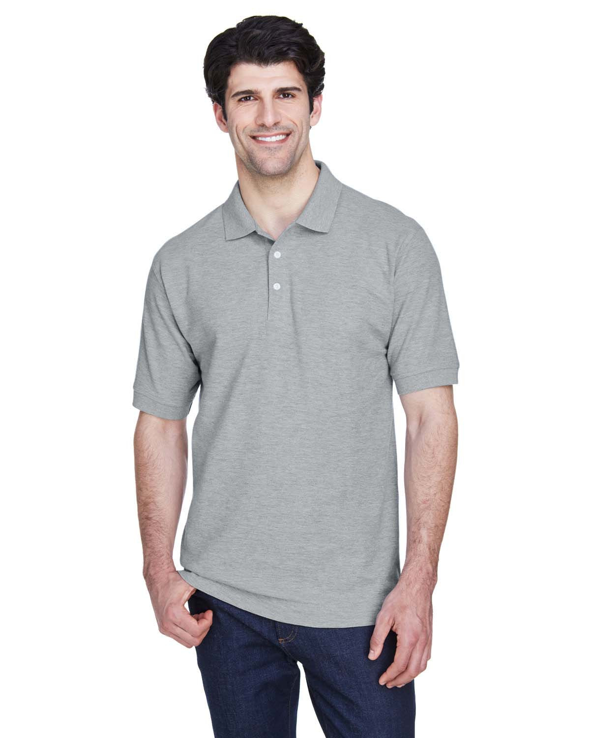 Devon & Jones D100 Men's Pima Pique Polo Shirt - BlankClothing.ca