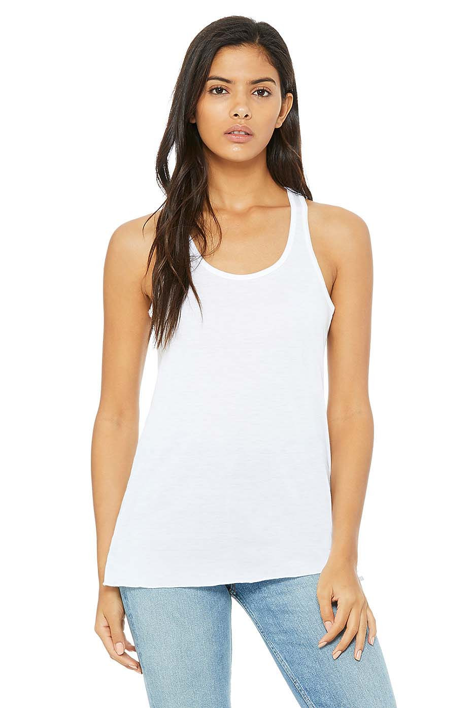 Racerback Tank High Neck Flowy Tank Bella Canvas 8800 Women's