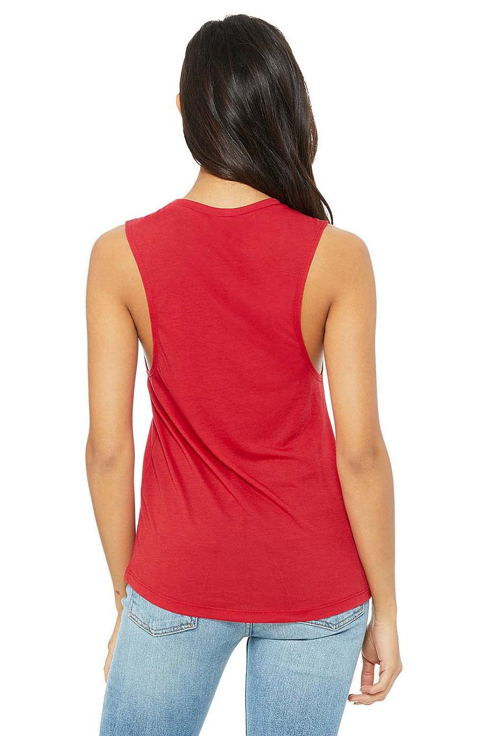 BELLA+CANVAS 8803 Women's Scoop Muscle Tank - Trendy & Comfortable