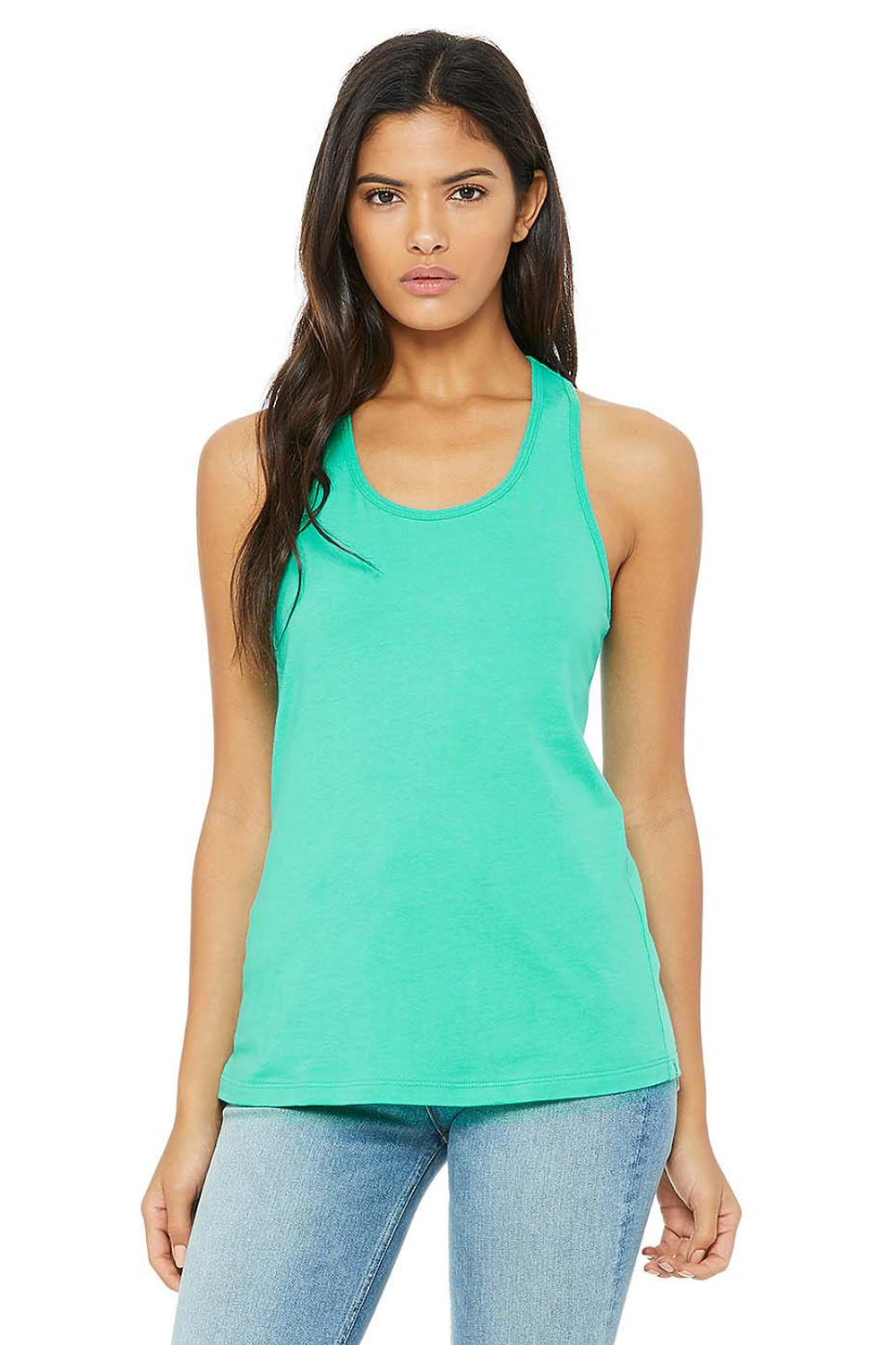 Bella+Canvas B6008 Women's Jersey Racerback Tank Top 