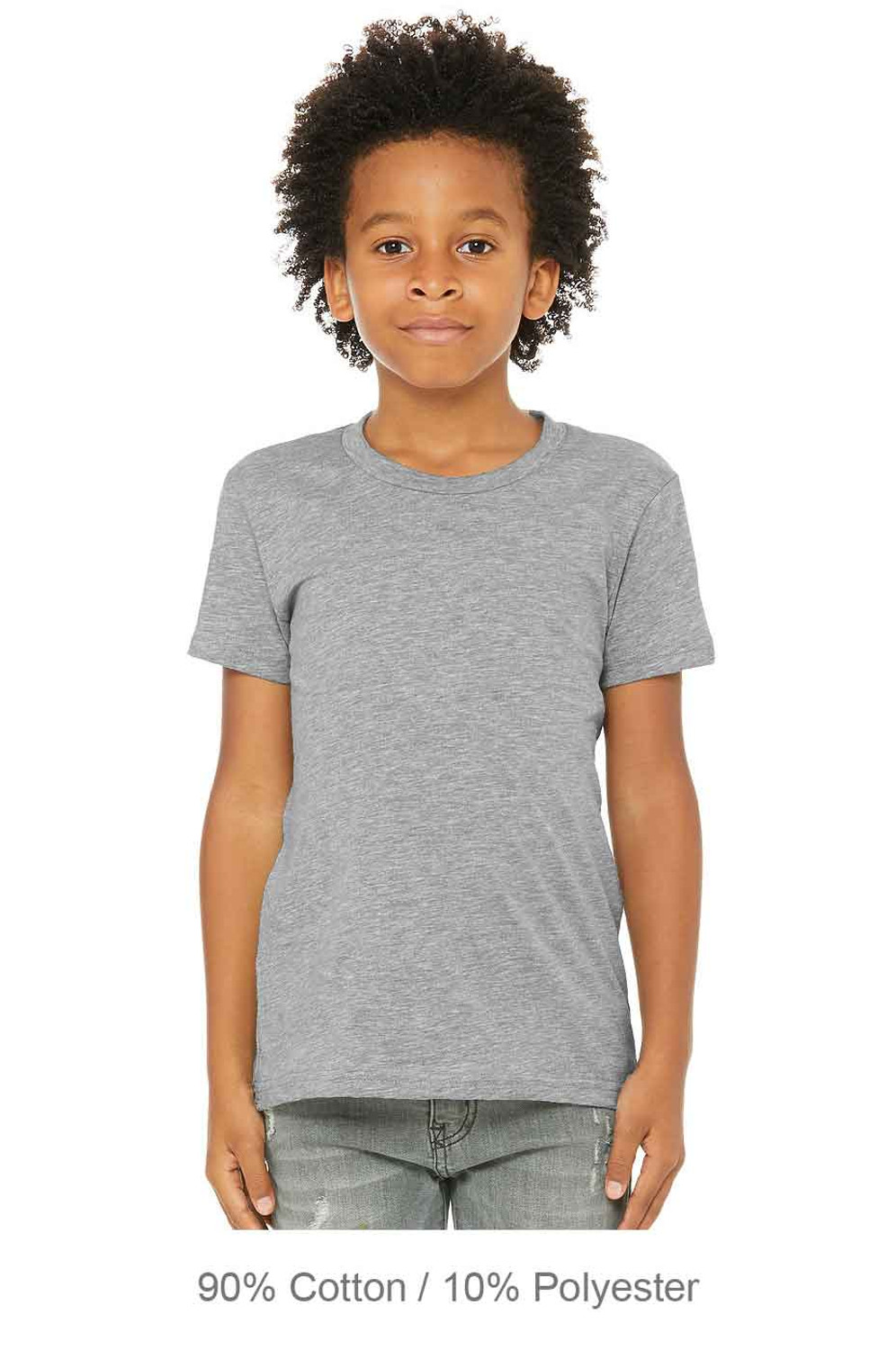 Bella Canvas 3001YCV Youth CVC Jersey T Shirt BlankClothing.ca