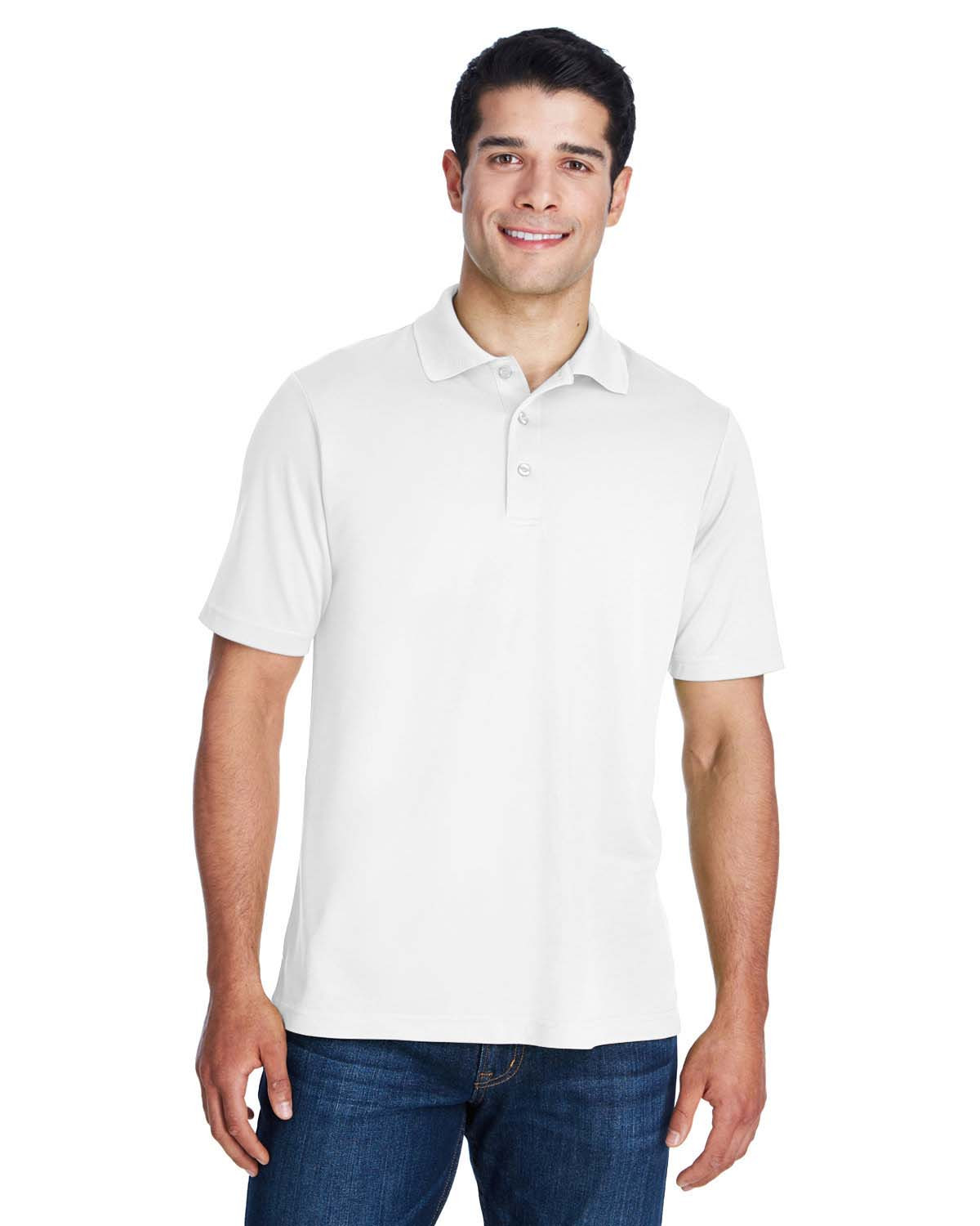 Core365 88181 Men's Performance Pique Polo Shirt - BlankClothing.ca