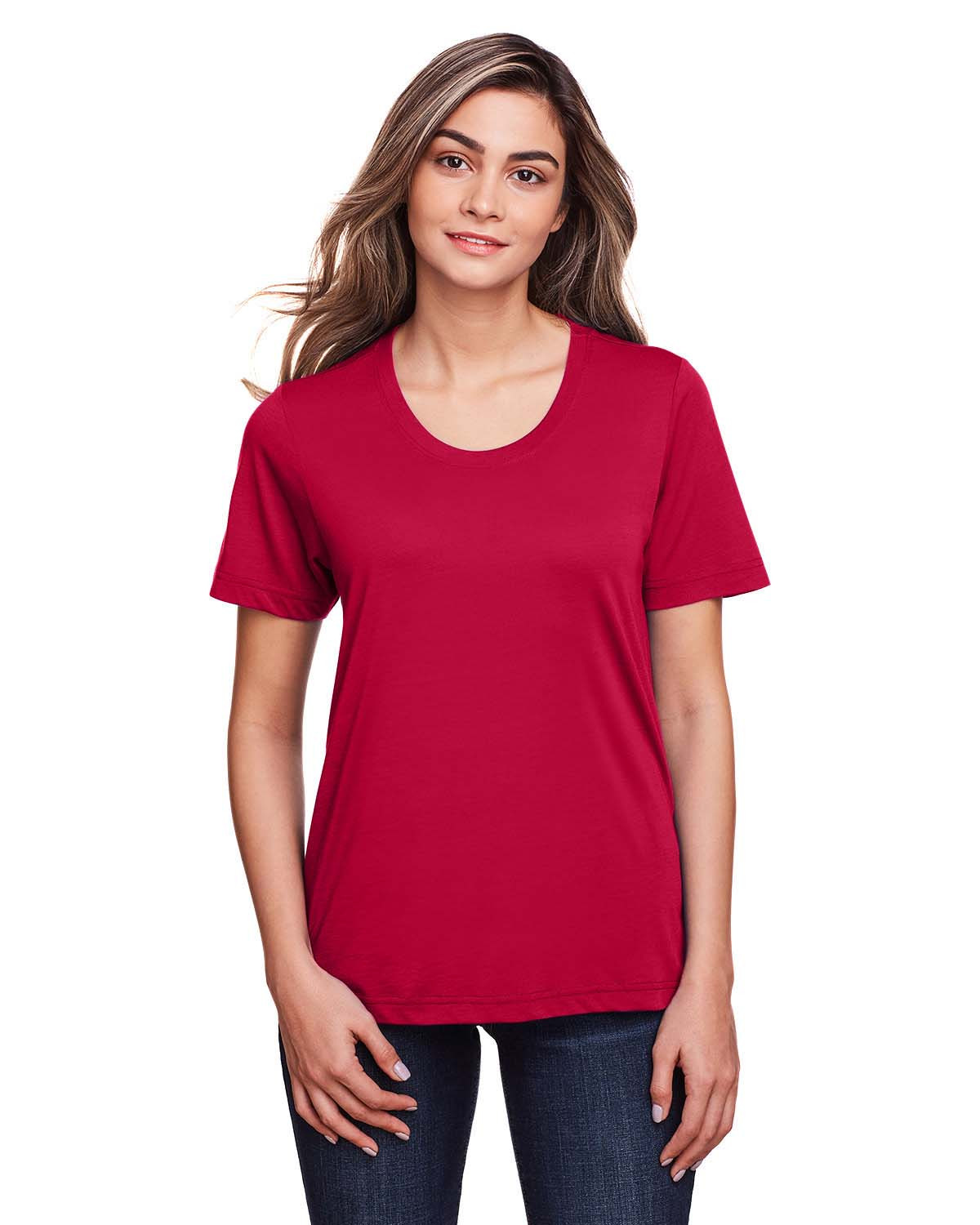 Core365 CE111W Ladies' Fusion ChromaSoft Performance T-Shirt
