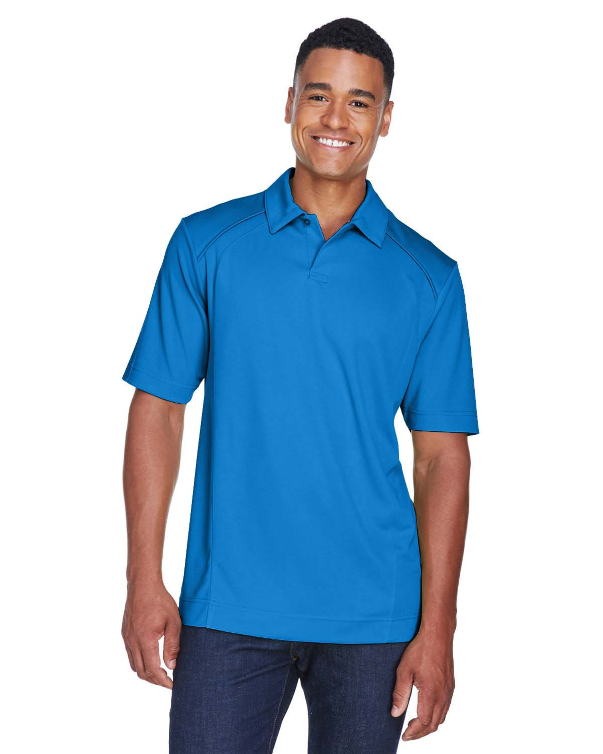 North End 88632 Men's Recycled Polyester Performance Pique Polo