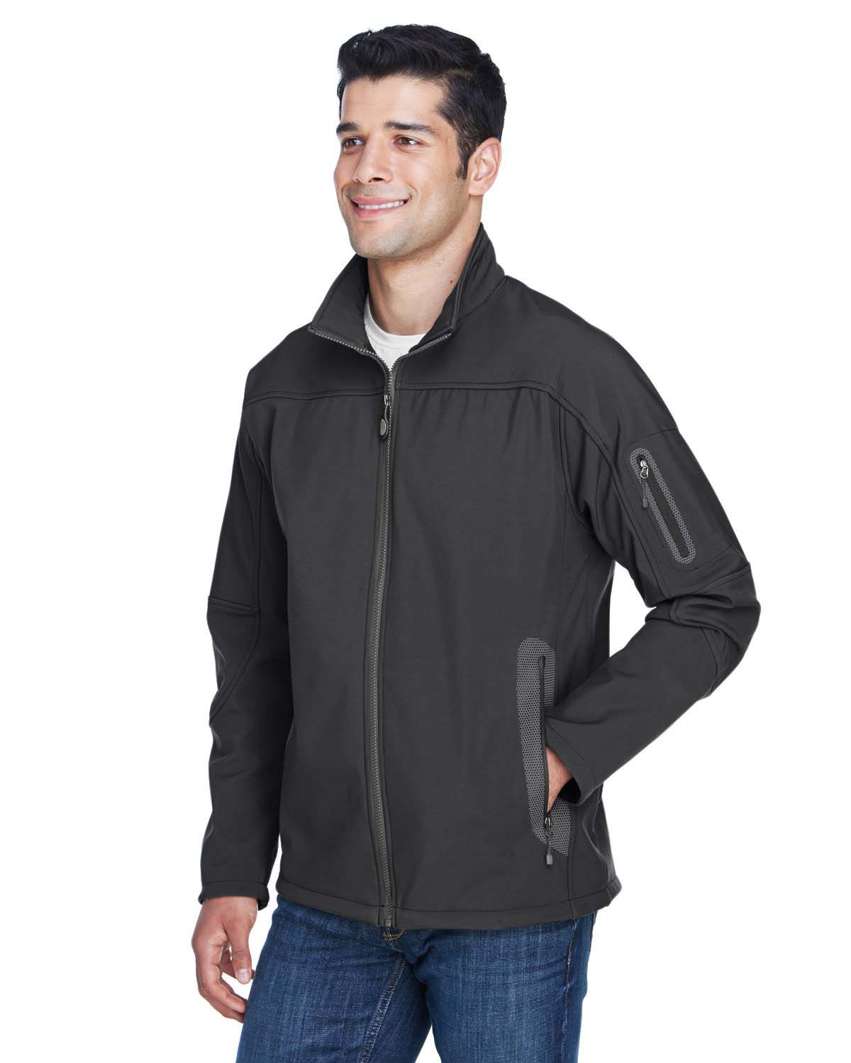 North End 88138 Men's Soft Shell Technical Jacket