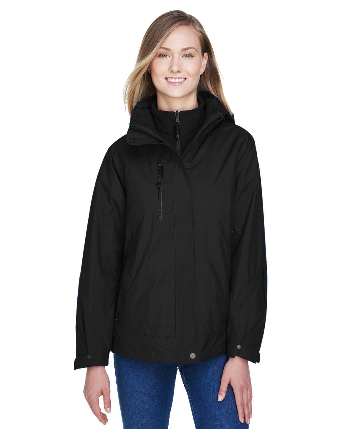 North End 78178 Caprice 3-in-1 Jacket with Soft Shell Liner