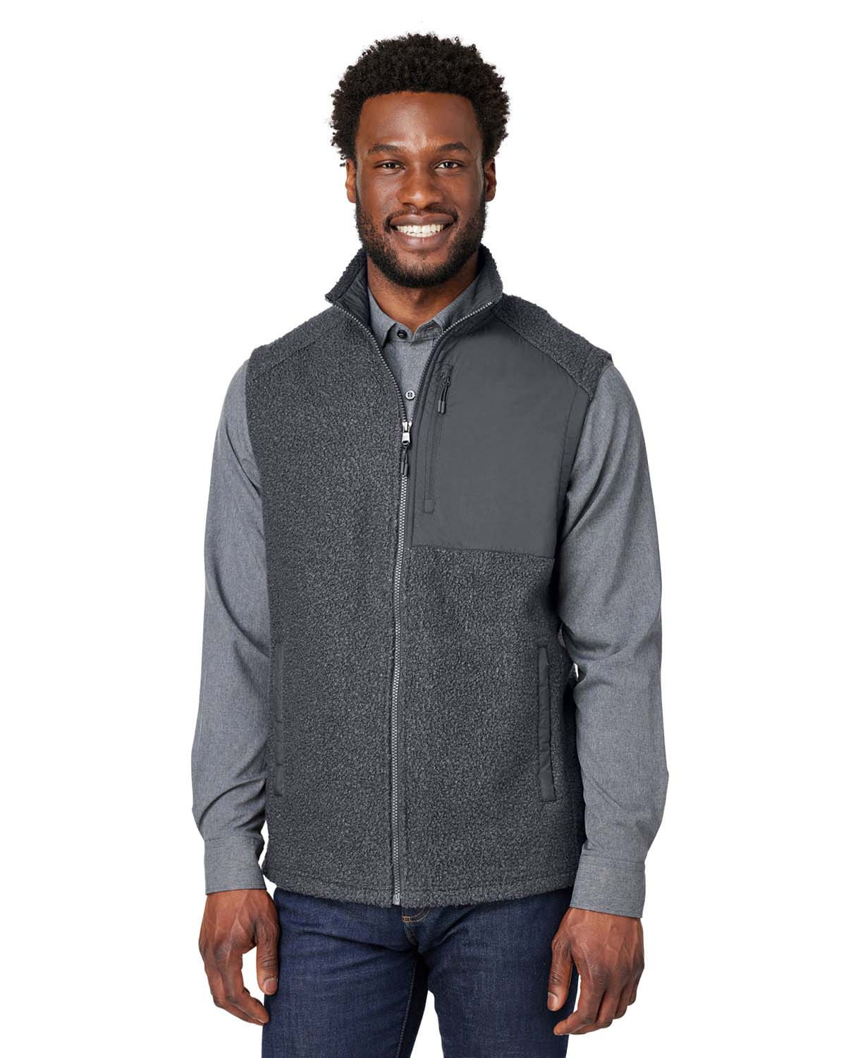 The north face discount men's fleece vests