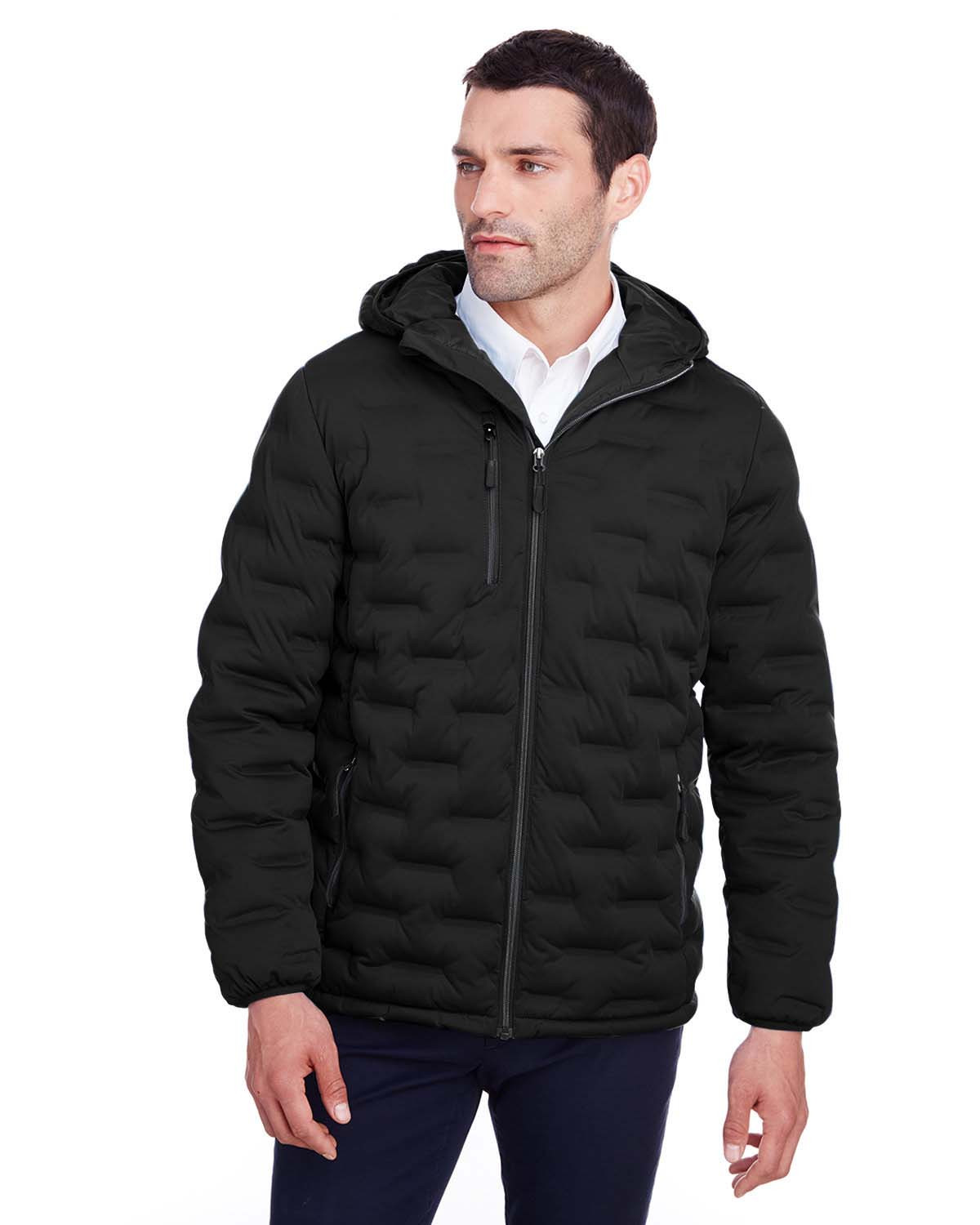 North End NE708 Men's Loft Puffer Jacket - BlankClothing.ca