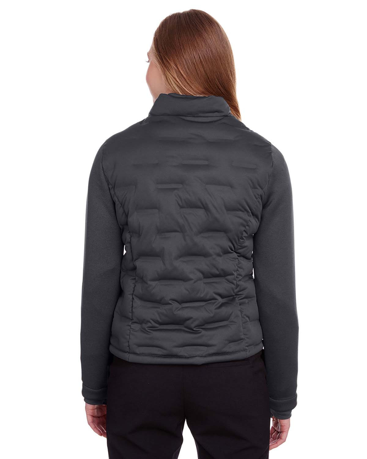 North End NE710W Ladies' Pioneer Hybrid Bomber Jacket