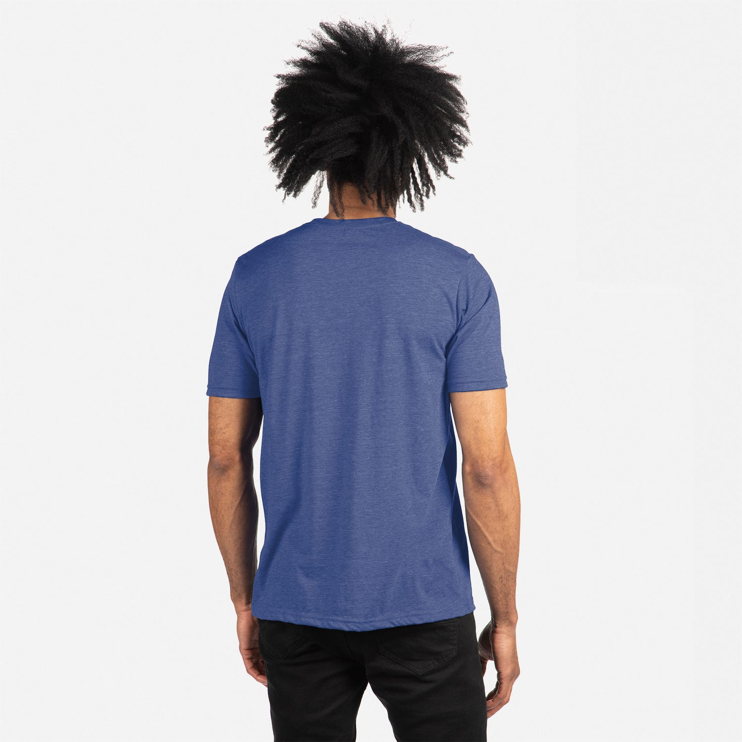 6200 - Next Level Mens Poly/Cotton Crew Neck T-Shirt