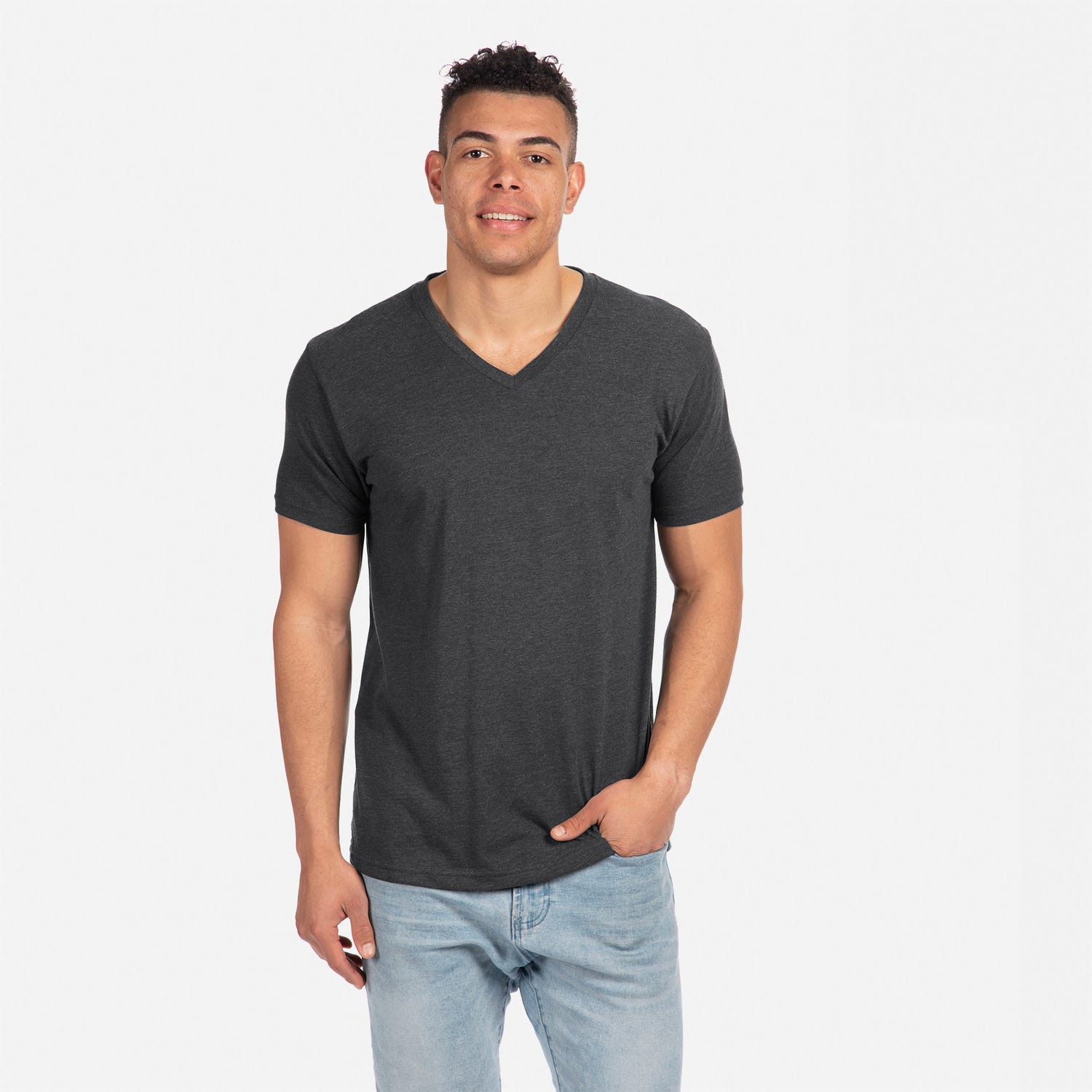 Next Level 6240 Men s CVC V Neck T shirt