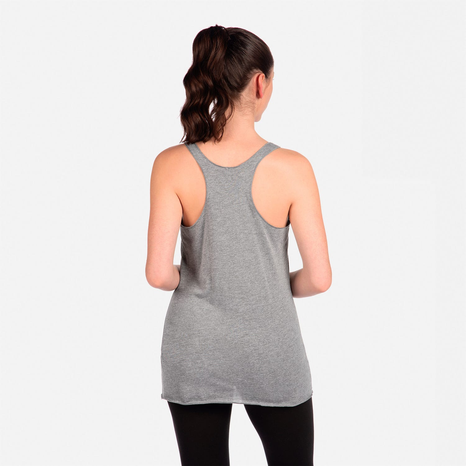 Blank Racerback Tank, Tri Blend Tank Tops