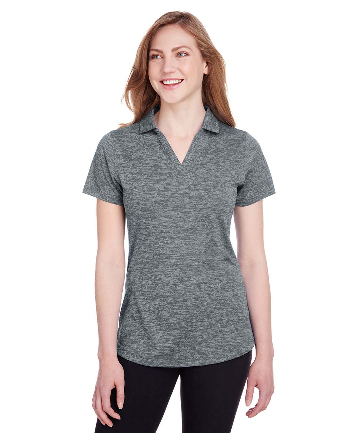 Puma Golf 596802 Ladies' Icon Heather Polo Shirt 