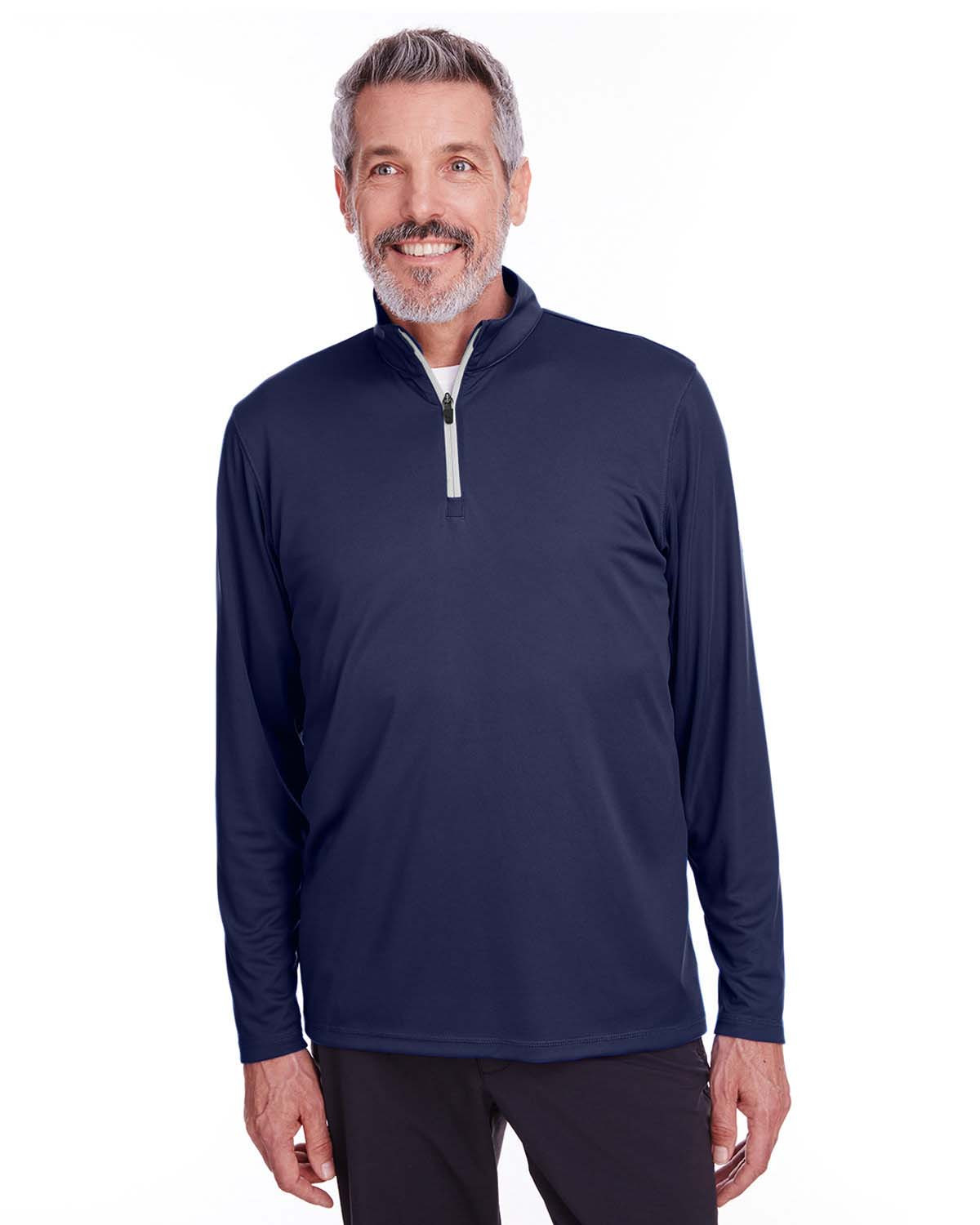 Puma Golf 596807 Men's Icon Quarter-Zip Shirt - BlankClothing.ca