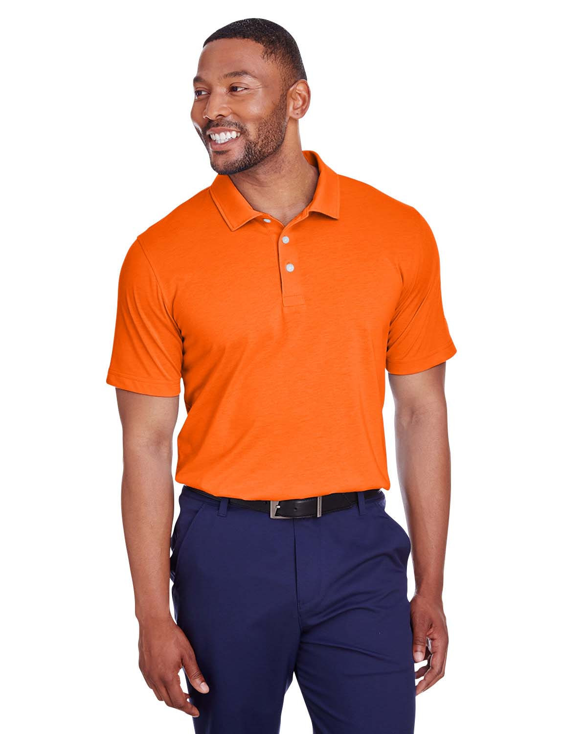 Orange puma golf on sale shirt