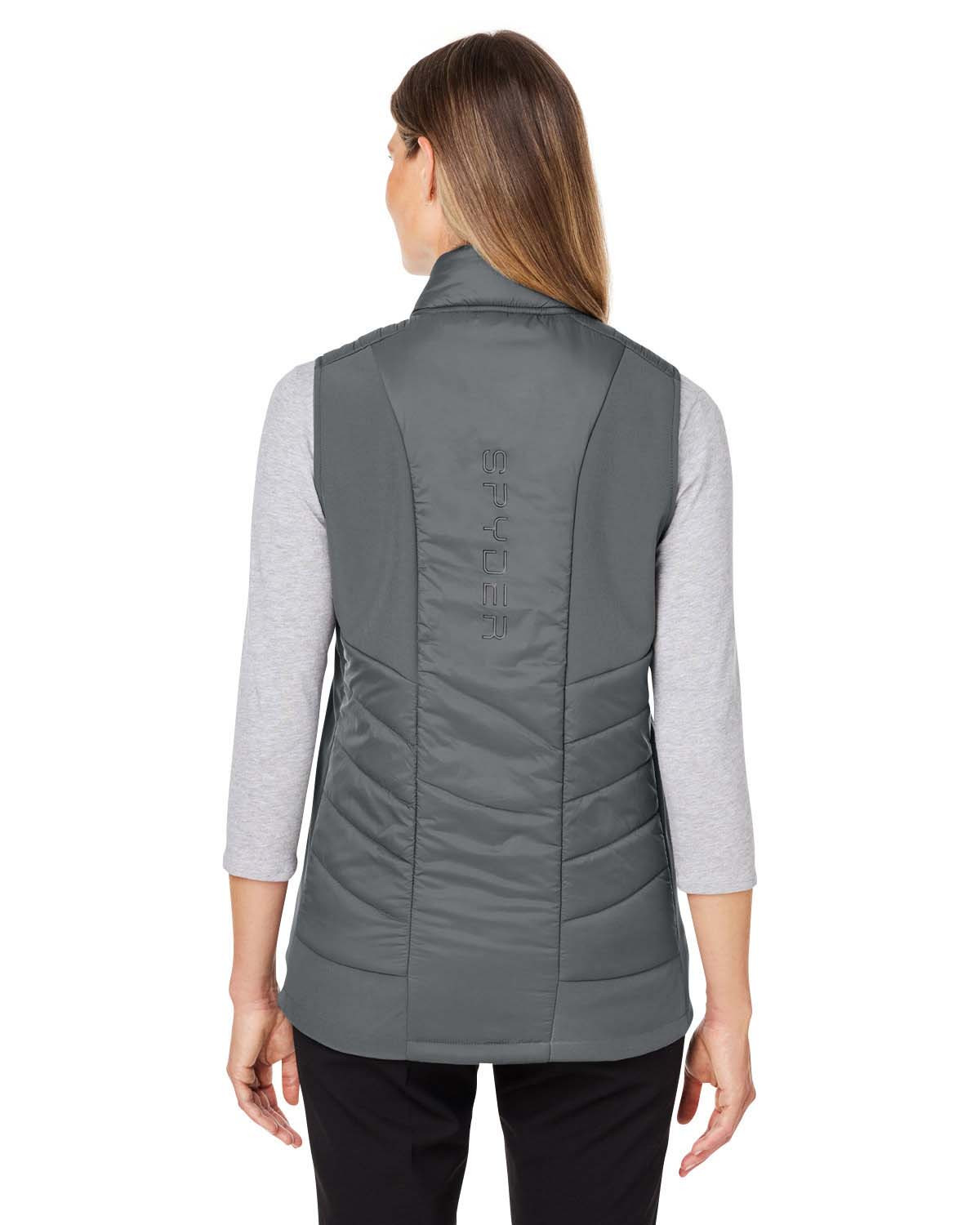 Spyder Women's Moister Wicking Brushed Fabric Active Top Thumb