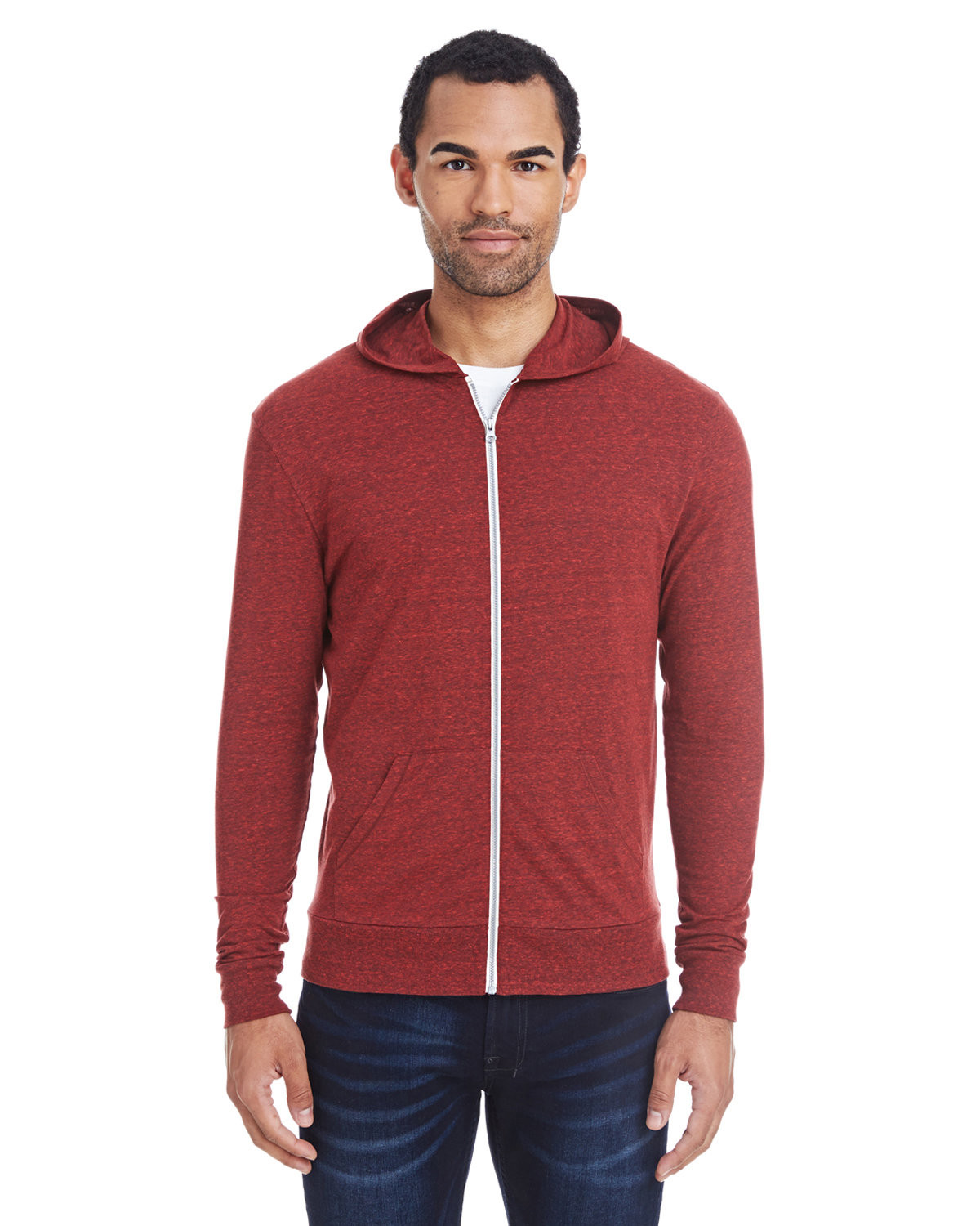 Threadfast 320Z Unisex Ultimate Fleece Full-Zip Hooded Sweatshirt 