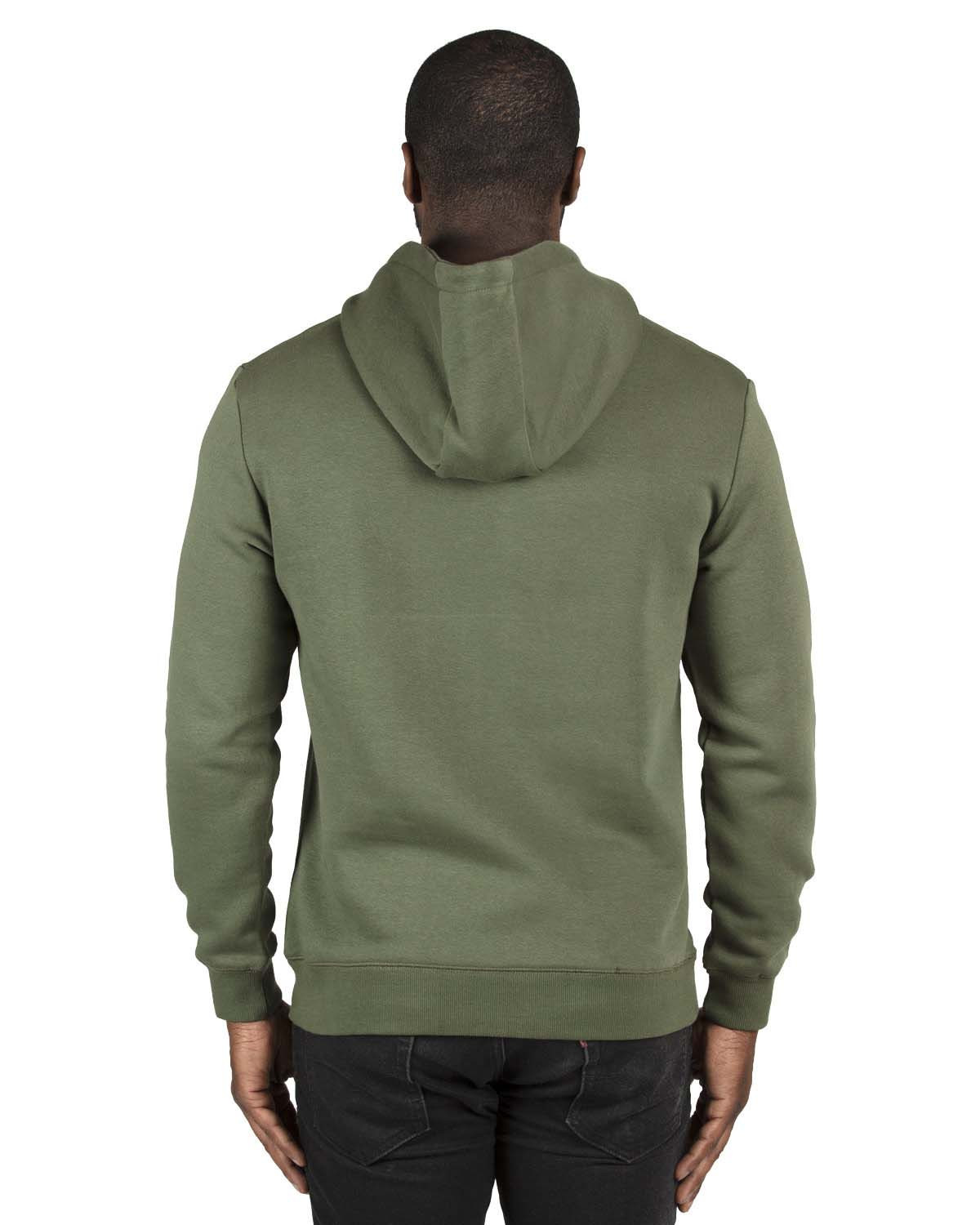 Fleece pullover hoodie