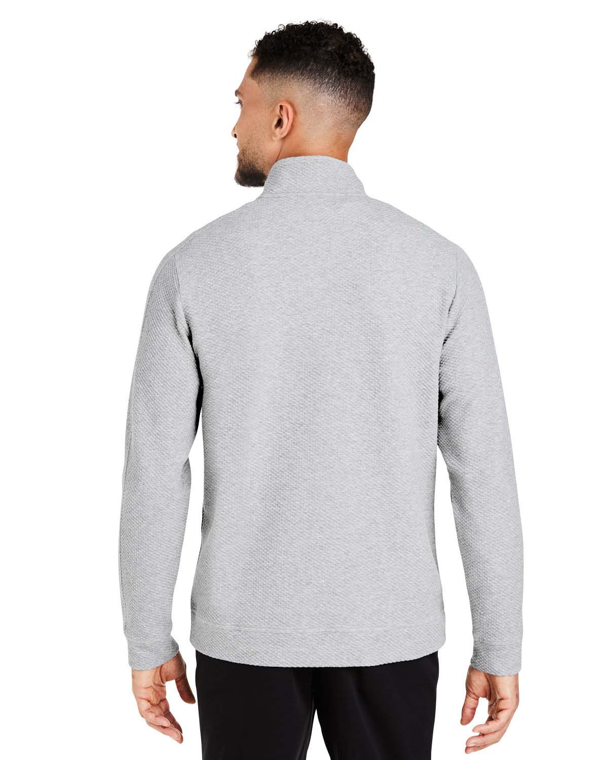 North End NE725 Men's Spirit Textured Quarter-Zip Sweatshirt 