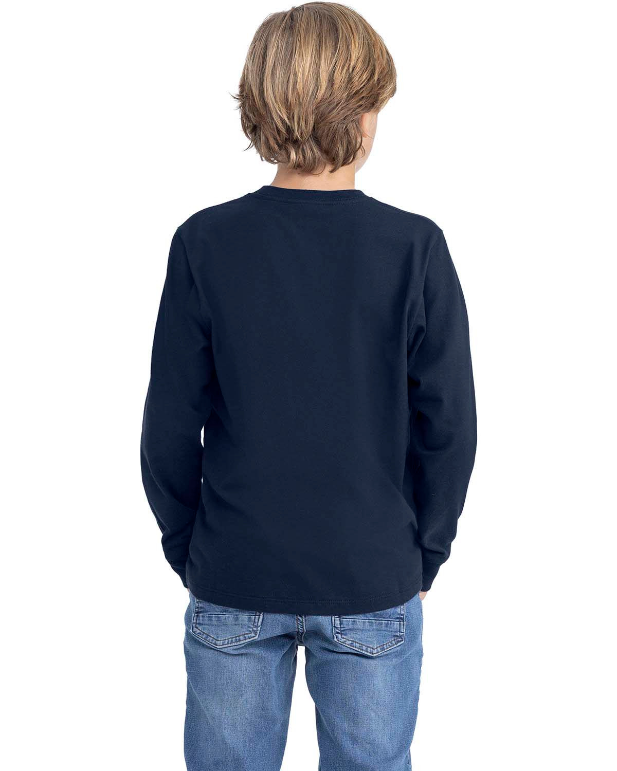 Next Level Apparel 3311NL Youth Cotton Long Sleeve T-Shirt