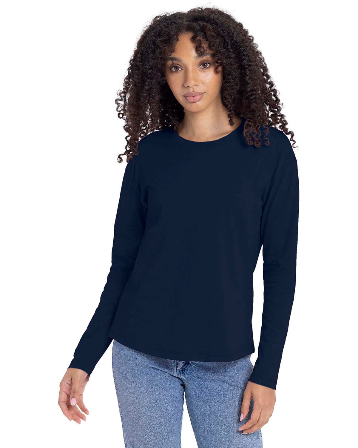 Next Level Apparel 3911NL Ladies' Relaxed Long Sleeve T-Shirt