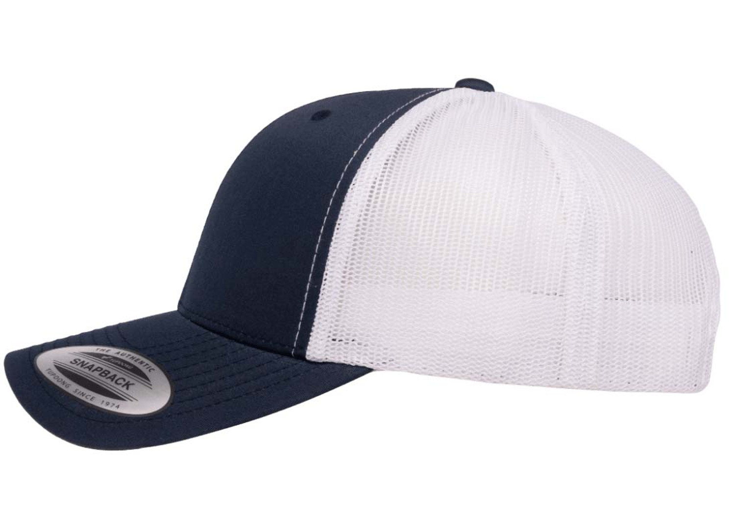 White Classic Trucker Hat - Crisp & Comfortable