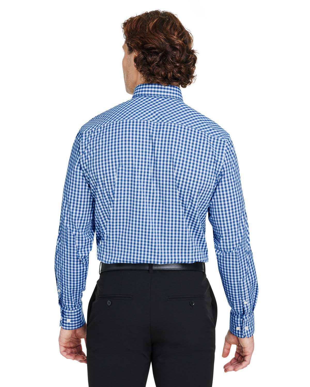 Devon & Jones DG536 Crownlux Performance® Men's Gingham Shirt