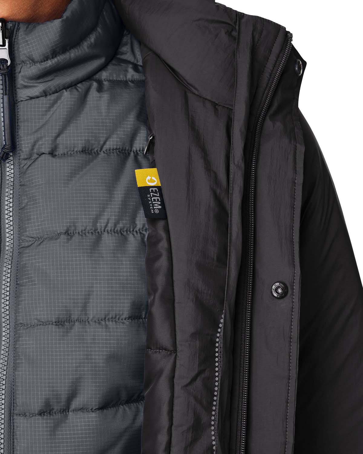 Core365 CE725 Men's Inspire 3-in-1 Jacket with Insulated Liner