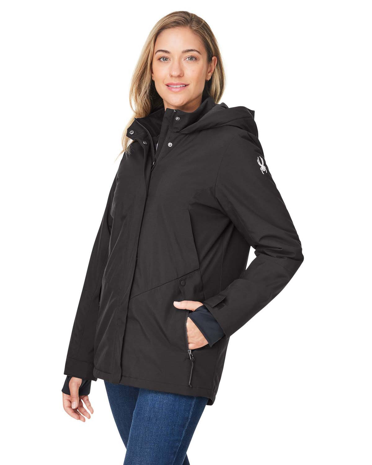 Spyder S18098 Ladies' Convert Insulated Jacket - BlankClothing.ca