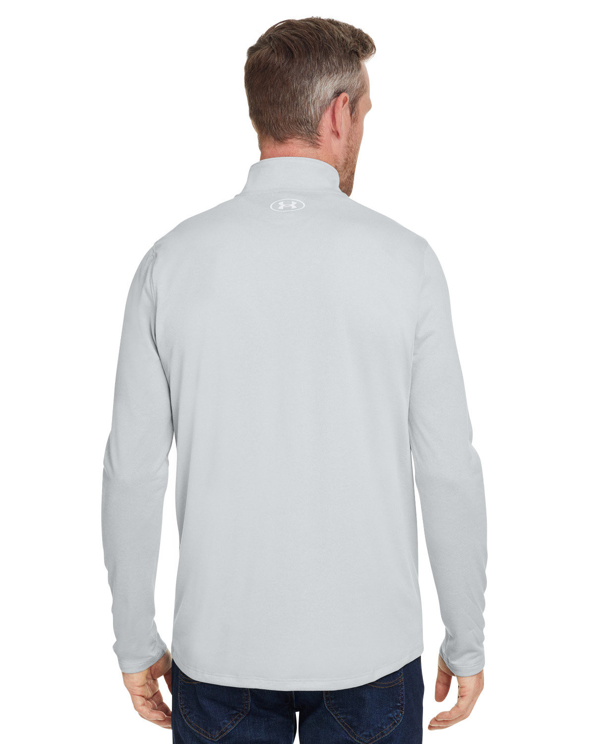 Under Armour 1376844 Men's Team Tech Quarter-Zip - BlankClothing.ca
