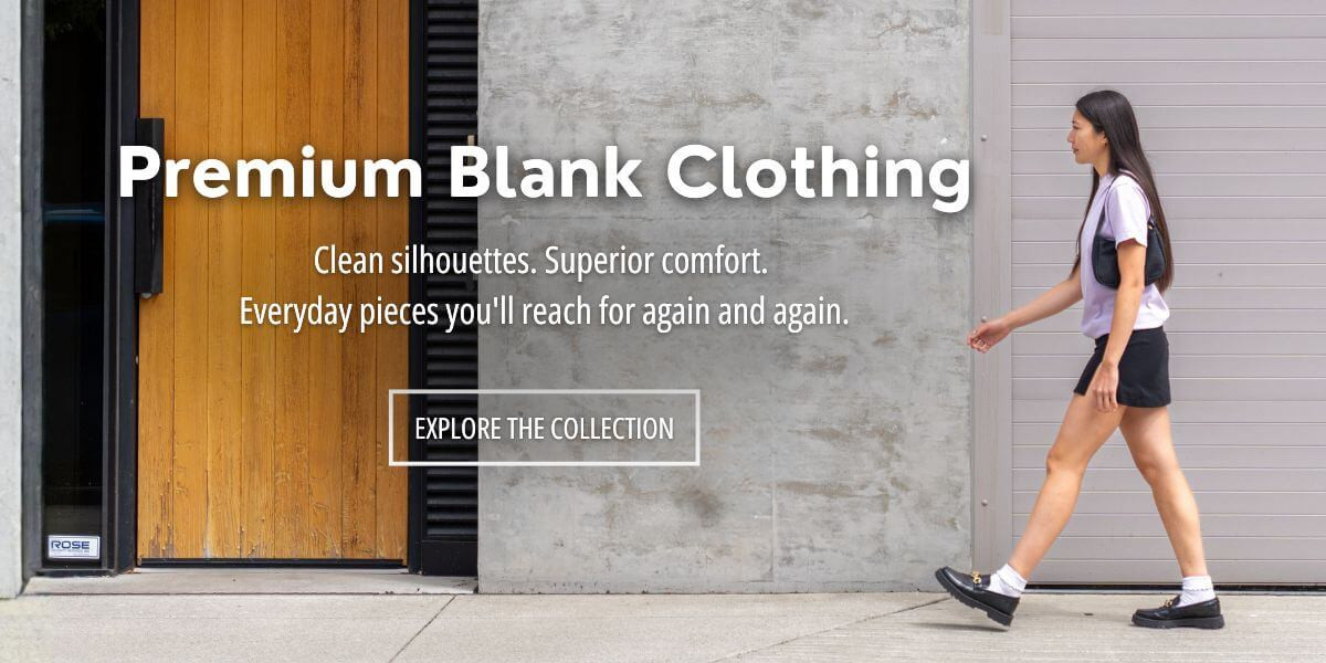premium blank clothing at low prices